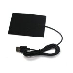 Coussins chauffants electriques en tissu avec port usb 30s, chauffage rapide, l�ger, pratique a transporter ...