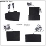 Coussin chauffant en fiber de carbone, taille s / m 5v, film chauffant usb, tapis chauffant electrique ...