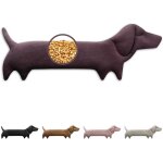 Coussin chauffant micro ondes (52x20cm) en coton 100% bio, chien violet, bouillotte graines de blé 100% ... Coussin chauffant micro ondes (52x20cm) en coton 100% bio, chien violet, bouillotte graines de blé 100% ...