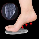 Coussin de chaussure en gel, 2 pices, pour l'avant - pied, massage, antidrapant, talons hauts, demi ...
