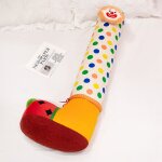 Coussin de chevet en forme de chaussures de clown, long et amusant, en peluche, pour fille chaussures ...