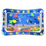 Coussin d'eau gonflable pour nourrissons - tapis de jeu en pvc pour bb, motifs dauphin, sirne et baleine ...