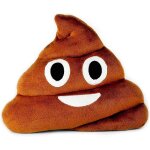 Coussin �motic�ne color�, �motic�ne caca souriante, coussin rond, peluche caca, jouet cadeau doux et ...