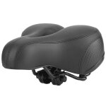 Coussin ergonomique pour sièges de vélo de montagne, bande réfléchissante, tapis de selle de vélo, noir ... Coussin ergonomique pour sièges de vélo de montagne, bande réfléchissante, tapis de selle de vélo, noir ...