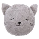 Coussin fausse fourrure chat de atmosphera