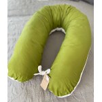 Coussin de grossesse - coussin d'allaitement - 170 cm - coussin de positionnement latral 100 % coton ...