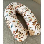Coussin de grossesse - coussin d'allaitement - 170 cm - coussin de positionnement latral 100 % coton ...