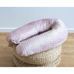 Coussin de grossesse - coussin d'allaitement 170 cm - coussin pour sommeil latral 100% minky - avec ...