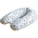 Coussin de grossesse ¿ coussin dallaitement 190 cm ¿ coussin latral 100% coton ¿ avec housse amovible ...