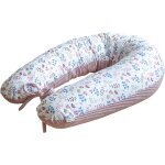 Coussin de grossesse ¿ coussin dallaitement 190 cm ¿ coussin latral 100% coton ¿ avec housse amovible ...