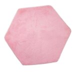 Coussin hexagonal en peluche doux pour enfants / bbs, tapis de maison de jeu, chambre a coucher, salon ...
