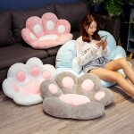 Coussin de patte de chat coussin de si�ge mignon forme de patte de chat canap� paresseux patte d'ours ...