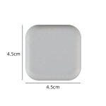 Coussin de poigne en silicone pour bute de porte, protection murale, auto - adhsif, silencieux, antichoc, ...