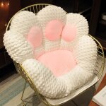Coussin semi - ferm patte d'ours canap paresseux une pice coussin epaissi patte de chat etudiant tatami ...