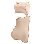 Coussin de si�ge arri�re de voiture en mousse a m�moire de forme, oreiller de soutien lombaire, masseur ...