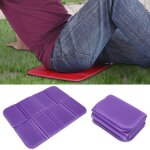 Coussin de sige pliant, housse de tapis de pique - nique portable et tanche (violet)