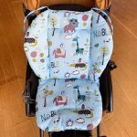 Coussin de si�ge de poussette pour b�b�, chaise haute pour enfants, chaise d'alimentation pour nourrissons, ...