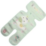 Coussin de sige pour poussette - soie glace et polyester, lger, respirant, convient a la plupart des ...