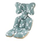 Coussin de sige de voiture en coton chaud pour bb, doublure de poussette, accessoire de scurit pour ...