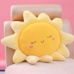 Coussin de sol en forme de fleur soleil, 45 cm en forme de soleil, coussin de chaise surdimensionn�, ...