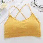 Coussinets d'allaitement en glaure dos nu pour filles, echarpe croise d't, beaux sous - vtements ...