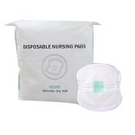 Coussinets d'allaitement jetables, 100 pices, patch anti - fuite, ultra mince, anti - galactorrhe, ...