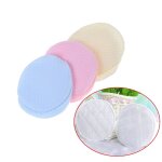 Coussinets d'allaitement rutilisables en coton doux, lavables, absorbants, pour maman et bb, couleurs ...