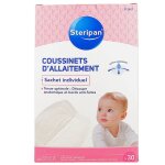 Coussinets d'allaitement - steripan - sachet individuel - ultra absorbant - 30 pi�ces
