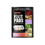 Coussinets de nettoyage en profondeur des pieds en bambou naturel, 20 pices, patch pour sommeil profond, ...
