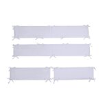 Coussinets de pare - chocs pour berceau de bb, 2021 coton respirant, ensembles lavables pour bbs ...