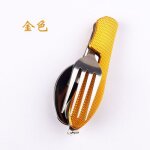 Couteau cuillre de voyage, couverts a outils portables, multi - outils, couverts, ustensiles, ouvre ...