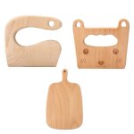 Couteau de cuisine / planche, jouet avec poigne ergonomique, accessoire de jeu de rle pour enfants, ...