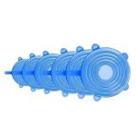 Couvercle de cuisine en silicone, ustensile de cuisine r�utilisable, couvercle de scellage pour aliments ...