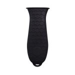 Couvercle de poign�e de casserole en silicone anti - chauffant, manchon de po�le en nid d'abeille antid�rapant ...