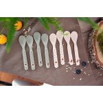 Couverts pour enfants set de cuill�res pour enfants 4 pi�ces sans bpa / spoon set 4 pcs pp / cellulose ...