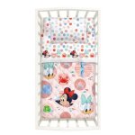 Couverture b�b� caleffi minnie avec tour de lit