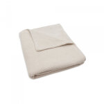 Couverture b�b� tricot 100 x 150 cm basic knit velvet oatmeal