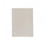 Couverture b�b� tricot 100 x 150 cm oatmeal