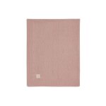 Couverture berceau 75x100 cm cosy knit wild rose - jollein