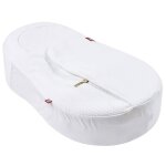Couverture cocoonacover lgre fleur de coton blanc - red castle