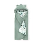 Couverture cosy snuggle n dream leaves mint - hauck