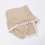 Couvertures d'emmaillotage a franges, en mousseline et coton pour bébé, literie brodé et avec le nom, ... Couvertures d'emmaillotage a franges, en mousseline et coton pour bébé, literie brodé et avec le nom, ...