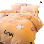 Couvertures epaisses en flanelle pour enfants, couverture quatre saisons, sieste d'hiver, canap� moelleux, ...