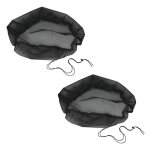 Couverture en maille imperm�able pour tonneaux de pluie, 2 pi�ces, seaux de collecte d'eau, housse de ...