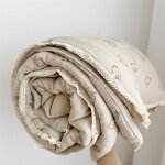 Couverture en mousseline a imprim rose camlia pour bb, couette pour l't, couette florale pour bb, ...