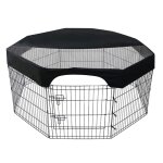 Couverture parc octogonale pour animaux compagnie couverture protection solaire en tissu maill pour ...