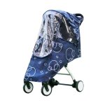 Couverture de pluie pour poussette, accessoire de protection contre la pluie, le vent, la poussire, ...
