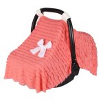 Couverture de poussette en mousseline pour bb, canope d'allaitement, pare - soleil, couverture de ...