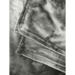 Couverture poyet motte gris foncé 240 x 220 cm Couverture poyet motte gris foncé 240 x 220 cm