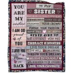 Couverture « a ma s?ur », cadeau d'anniversaire, courtepointe, couverture ultra - douce en micro - polaire, ... Couverture « a ma s?ur », cadeau d'anniversaire, courtepointe, couverture ultra - douce en micro - polaire, ...